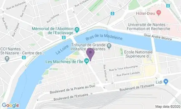 Localisation Mtre Foucre Emmanuelle