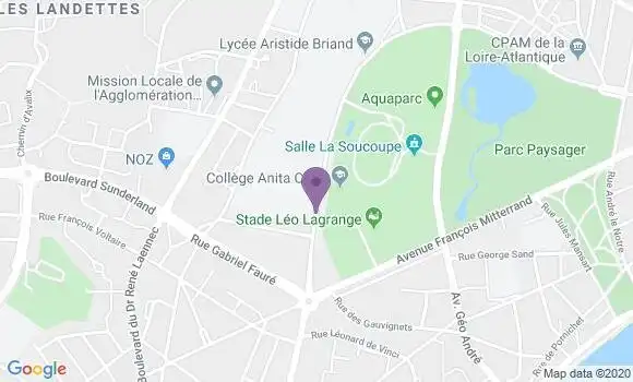Localisation Mtre Lambert Denis