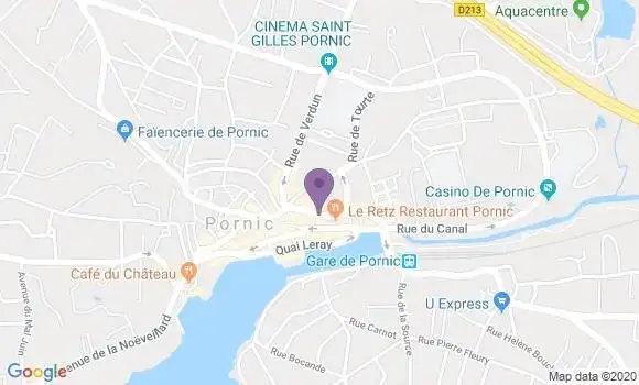 Localisation Mtre Landreau Corine