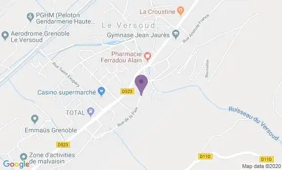 Localisation Mtre Maillet Simon