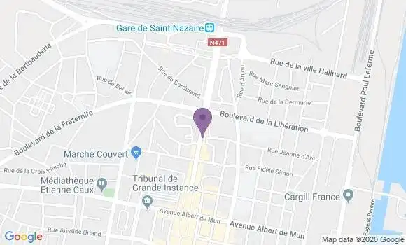 Localisation Mtre Riaud Sabine