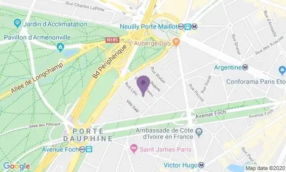 Localisation Mtre De la Fare Cyril