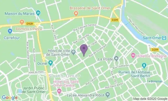 Localisation Mtre Bridoux Fleur