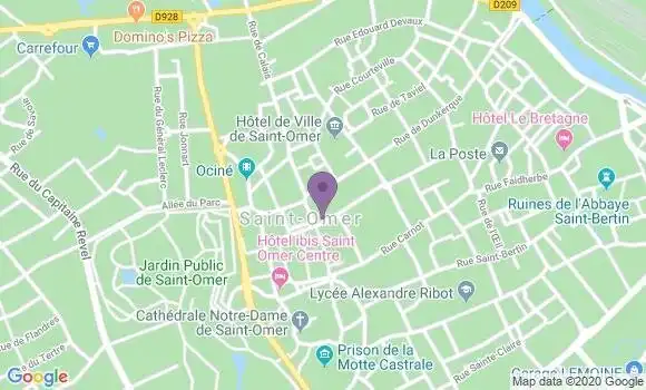 Localisation Mtre Dooghe François