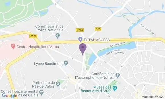 Localisation Mtre Garnier Anne