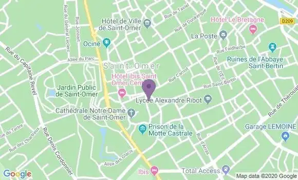 Localisation Mtre Simar Anne