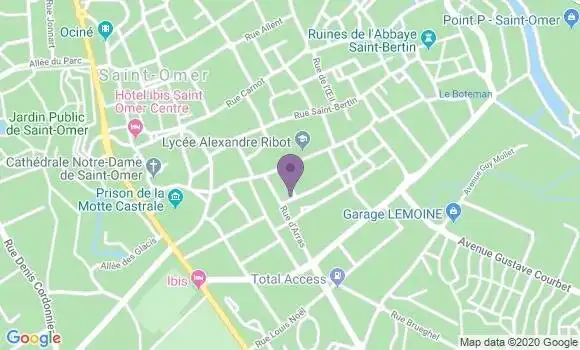 Localisation Mtre Vuattier Frédérique