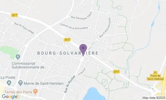 Localisation Mtre Jullie Servane