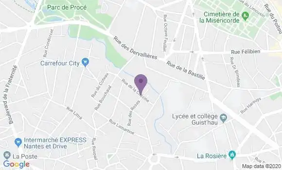 Localisation Mtre Labussiere Yves