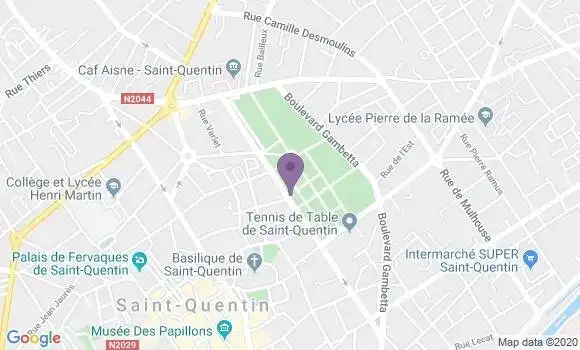 Localisation Mtre Gravier Clotilde