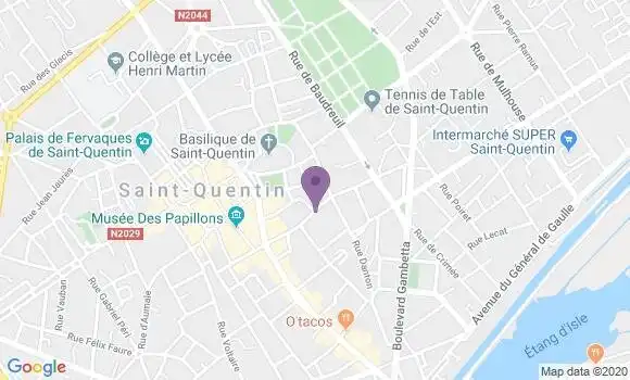 Localisation Mtre Laurent Gilles