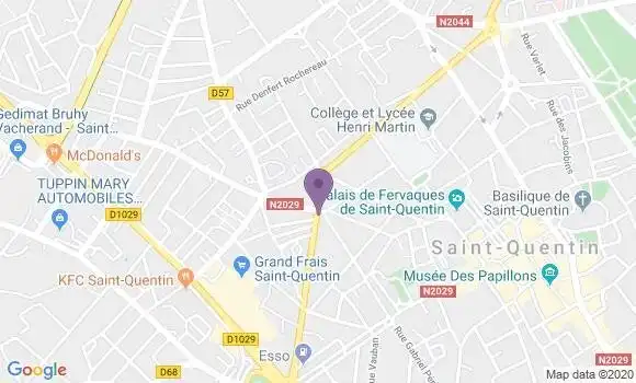 Localisation Mtre Racle Gandillet Sylvie