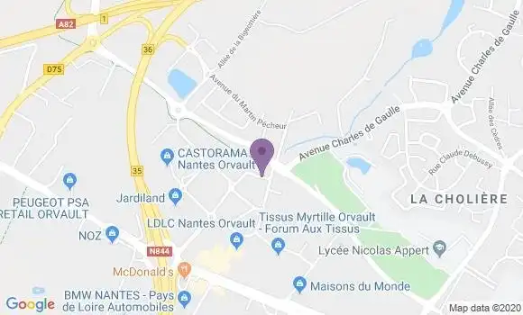 Localisation Mtre Mayeton Brigitte