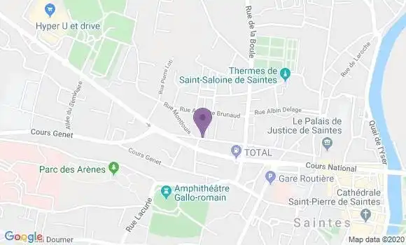 Localisation Mtre Burbaud Isabelle