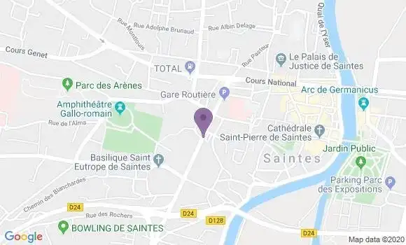 Localisation Mtre Ducourneau Virginie