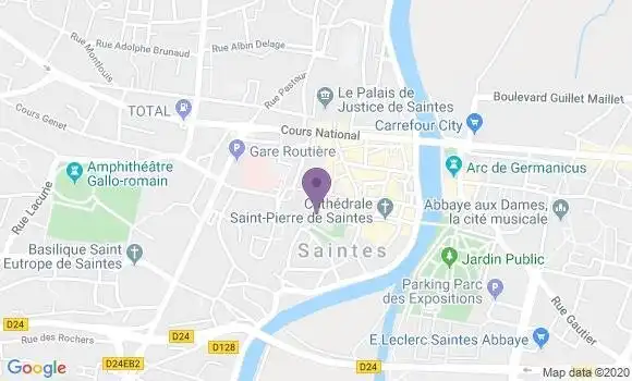 Localisation Mtre Geoffroy Christian