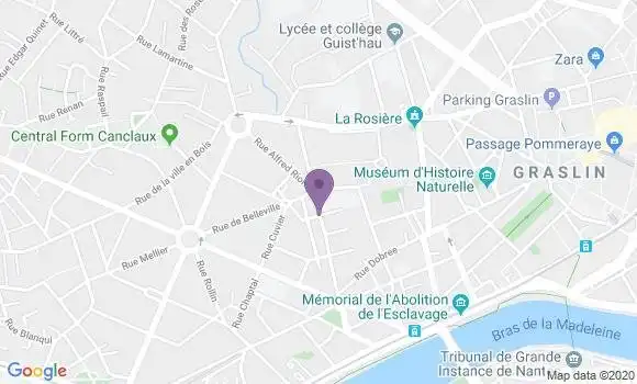 Localisation Mtre Moulinas Augustin