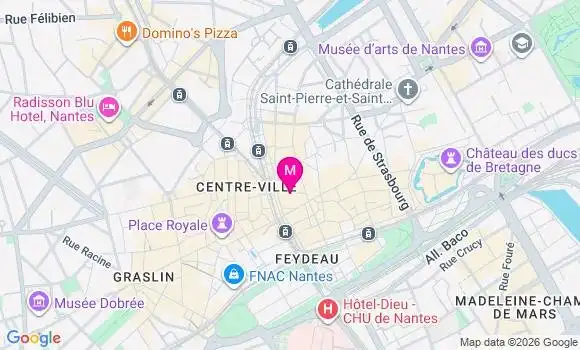 Localisation Mtre Oudin Emmeline