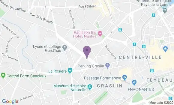 Localisation Mtre Papin Le Brestec François