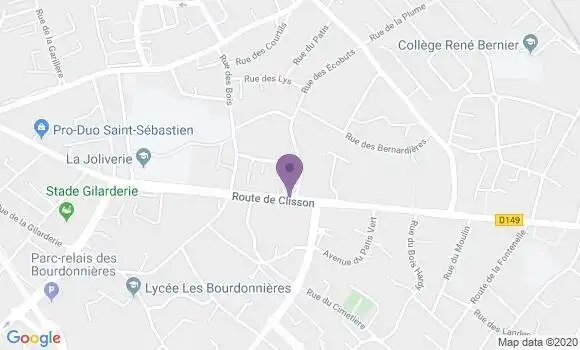 Localisation Mtre Phenix Caroline