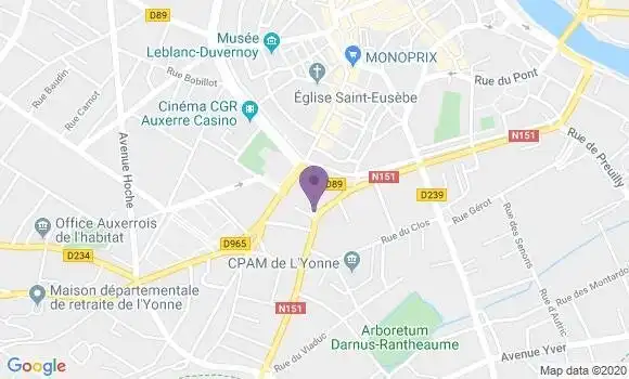 Localisation Mtre Fremaux Marc