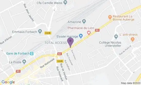 Localisation Mtre Albert Christelle