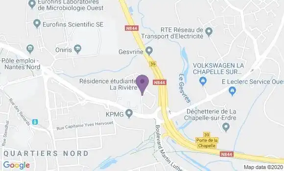 Localisation Mtre Prieur Pascal