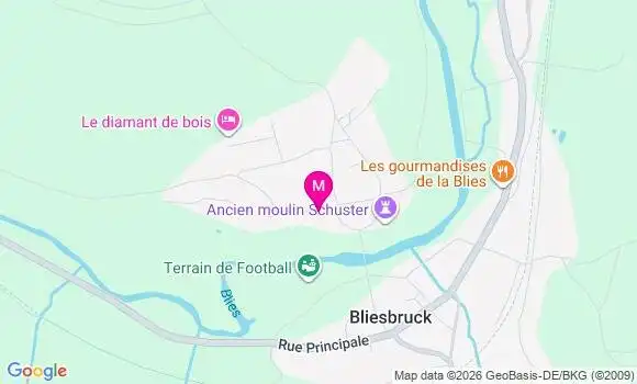 Localisation Mtre Baton Estelle