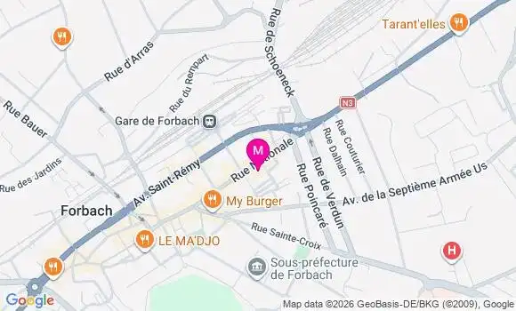 Localisation Mtre Faltot Marilyne