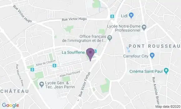 Localisation Mtre Roine Sannini Fanny