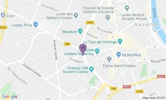 Localisation Mtre Guigny Marie Pierre