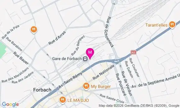 Localisation Mtre Schifferling Zingraff Sarah