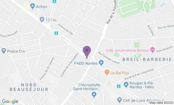 Localisation Mtre Salquain Bertrand