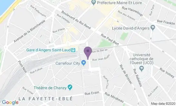 Localisation Mtre Jarry Mathias