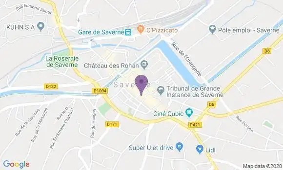 Localisation Mtre Charles Olivier