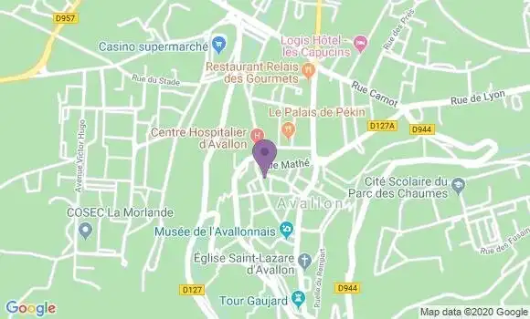 Localisation Mtre Langlois Regnier Marie