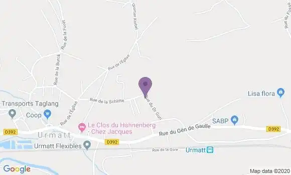 Localisation Mtre Mosser Martine