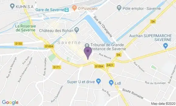Localisation Mtre Schirer Marc
