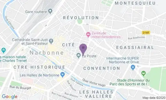 Localisation Mtre Benet Antoine