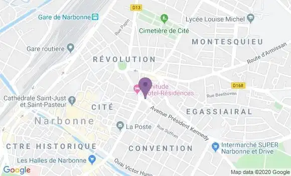 Localisation Mtre Calvet Philippe