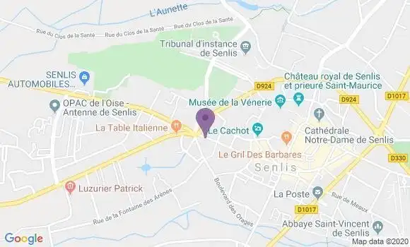 Localisation Mtre Thavard Thierry