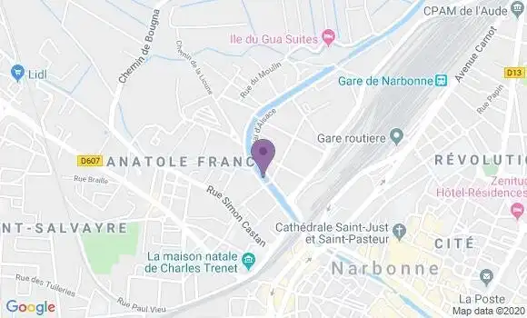 Localisation Mtre Mandrou Emmanuelle