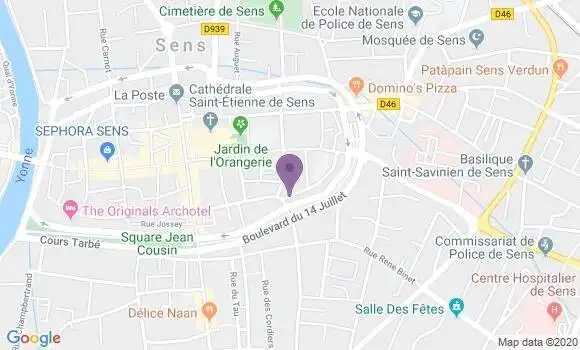 Localisation Mtre Faria Rudy
