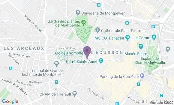 Localisation Mtre Robaglia Françoise