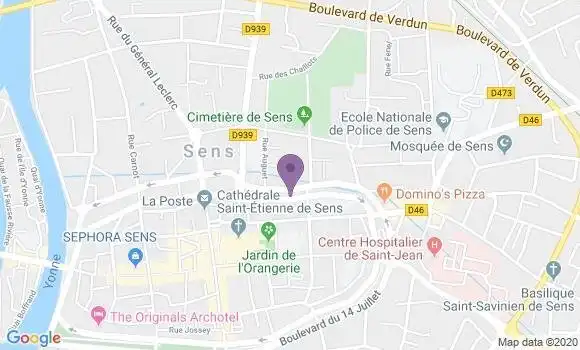 Localisation Mtre Guitteaud Cyril