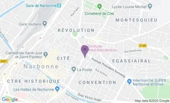Localisation Mtre Sanconie Charles Etienne