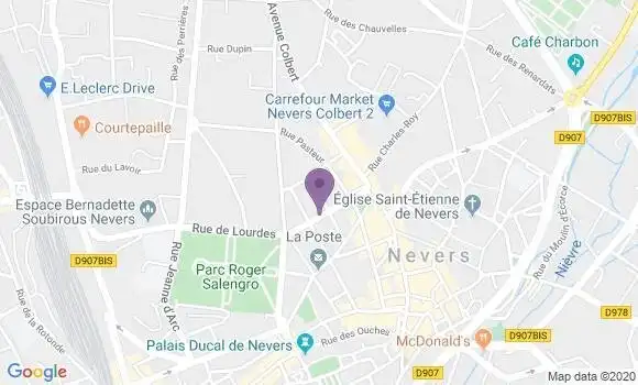 Localisation Mtre Balleret Jean Louis