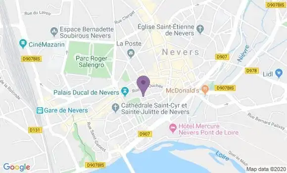 Localisation Mtre Blanchecotte Eric