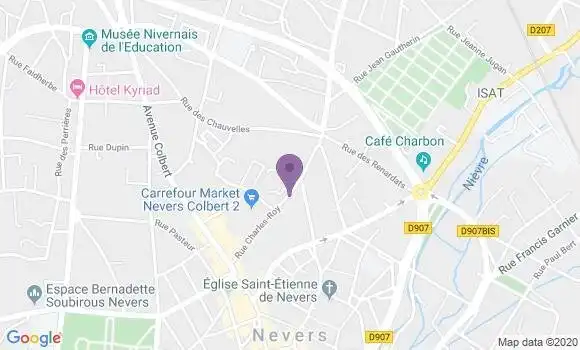 Localisation Mtre Bousquet Bernard