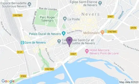 Localisation Mtre Bouvier Nathalie